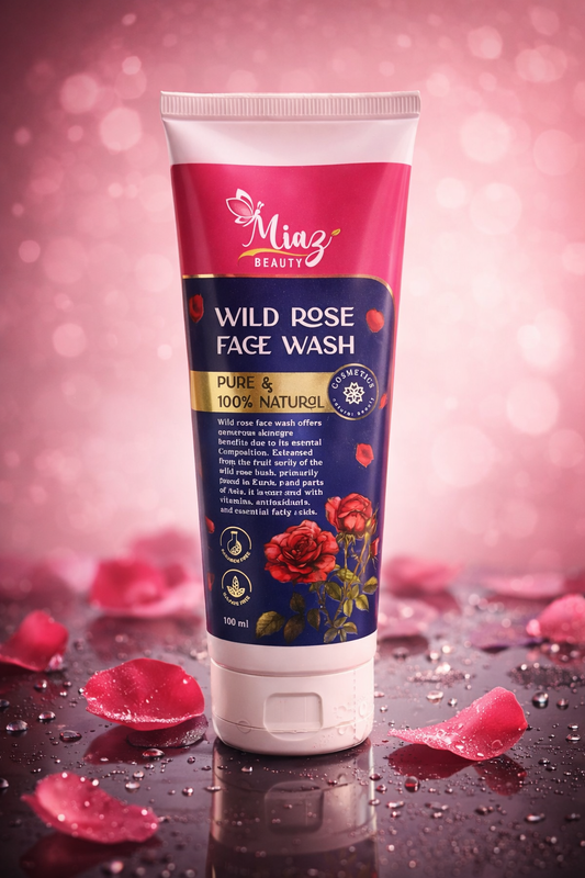 Miaz Beauty – Wild Rose Face Wash (100 ml)