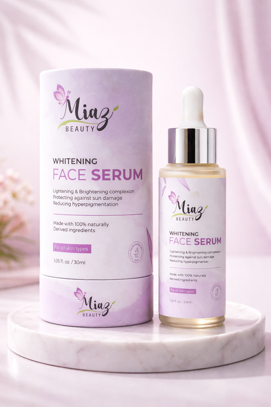 Miaz Beauty Whitening Face Serum – Brightening & Hyperpigmentation Reduction (30ml)